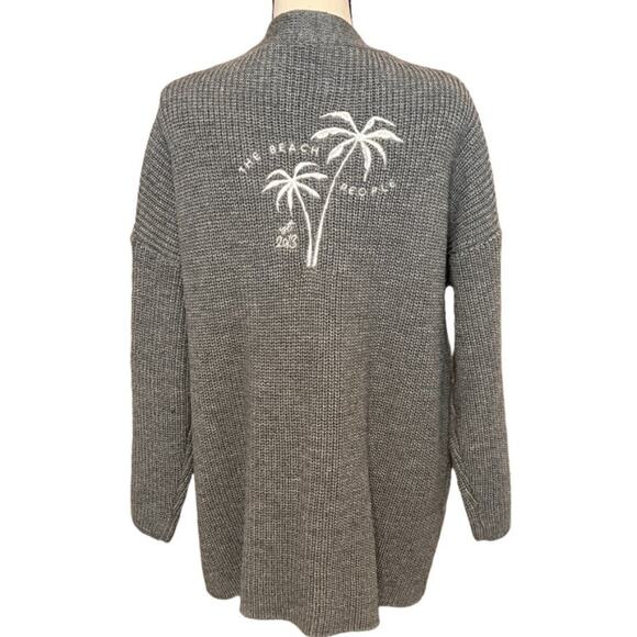 The Beach People Dark Gray Cardigan Size XL/2XL - Picture 2 of 5